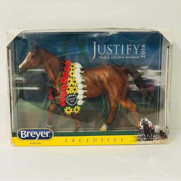 Breyer Toys 29 Breyer 9300 Justify 2018 Triple Crown Winner